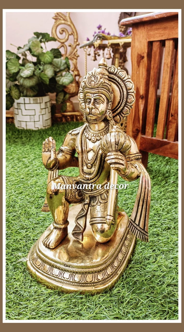 Brass Hanuman Idols