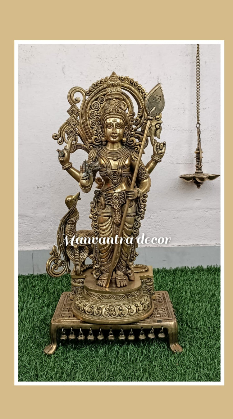 Brass Murugan/ Karthikeyan idols
