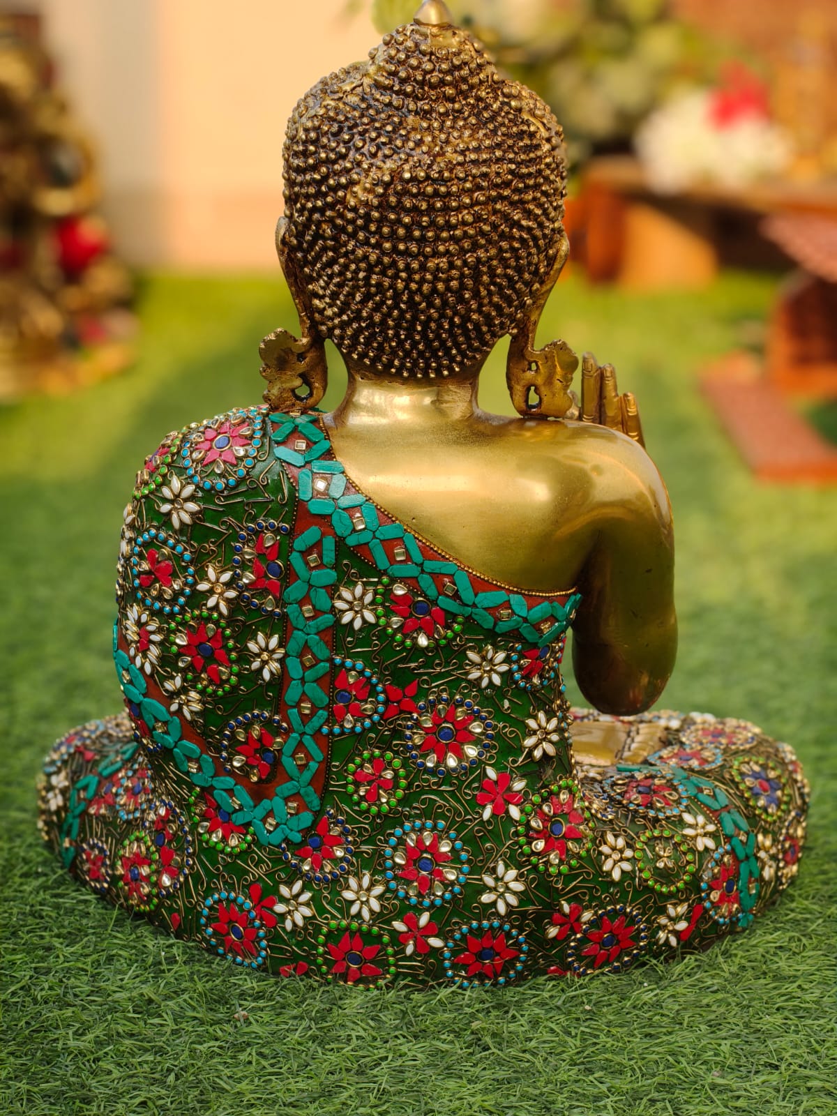 Buddha in stone work