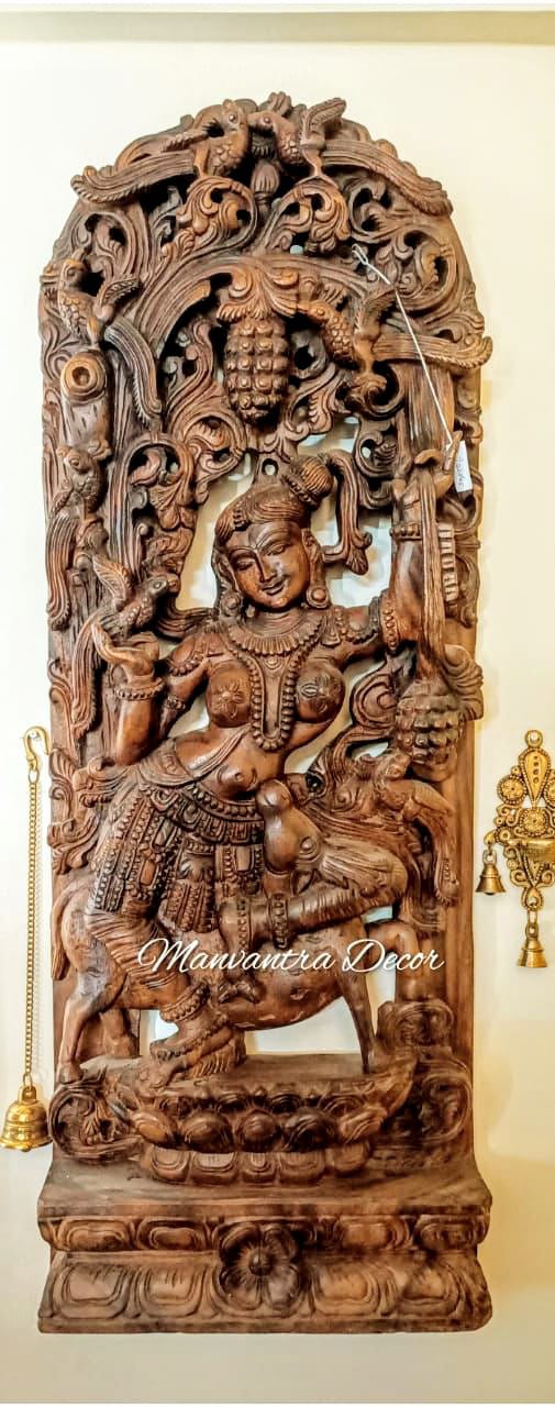 4 feet Apsara wall panel
