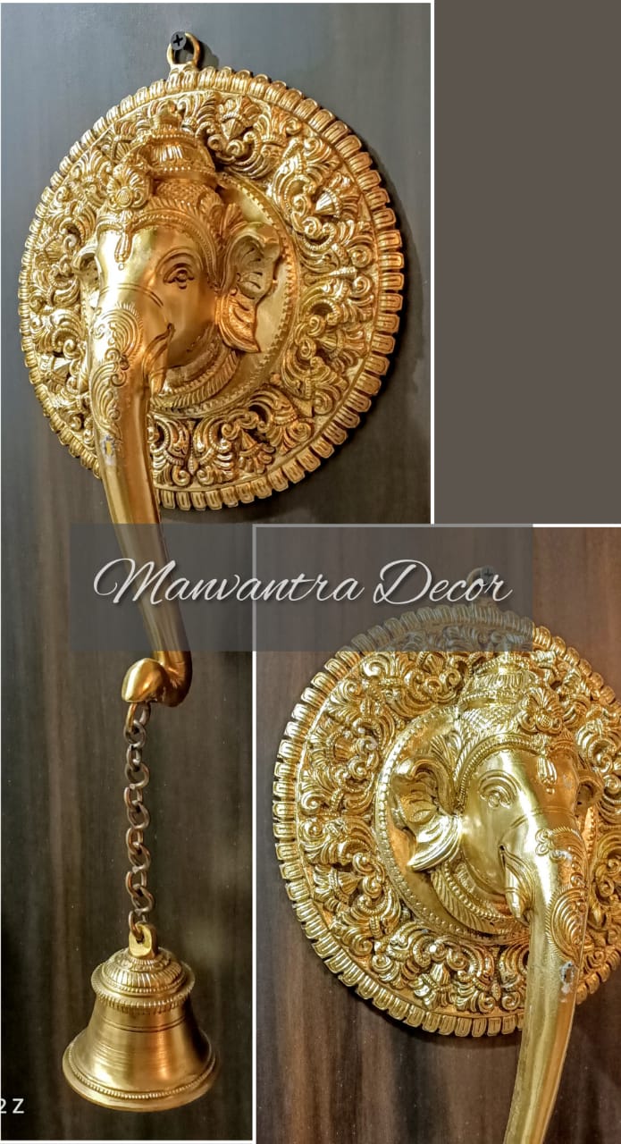Ganesha Wall hang Bronze