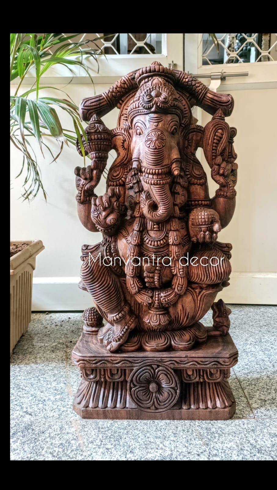 Ganesha idol 3 ft. Ht.