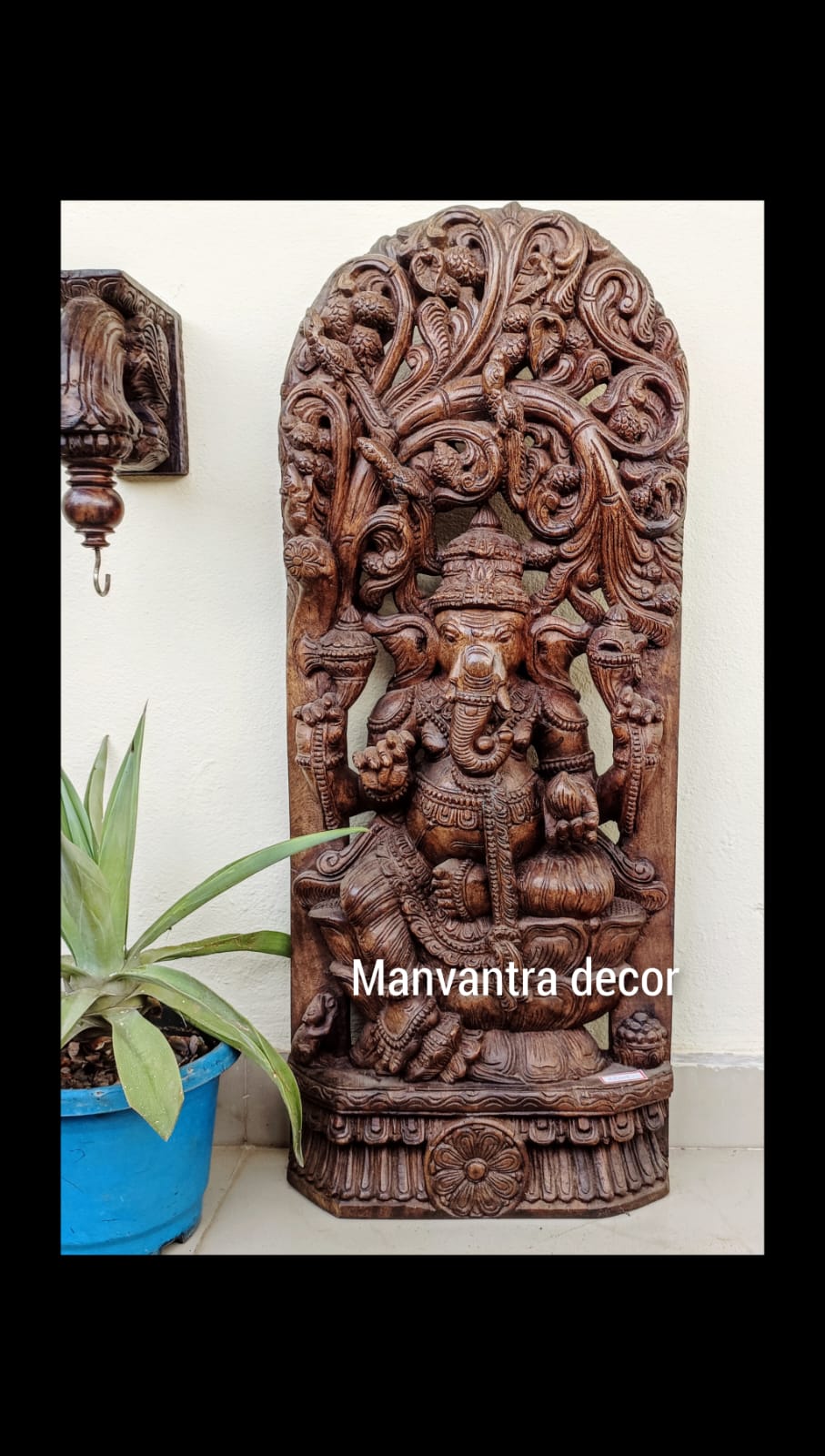 3 feet Ganesha wall Panel