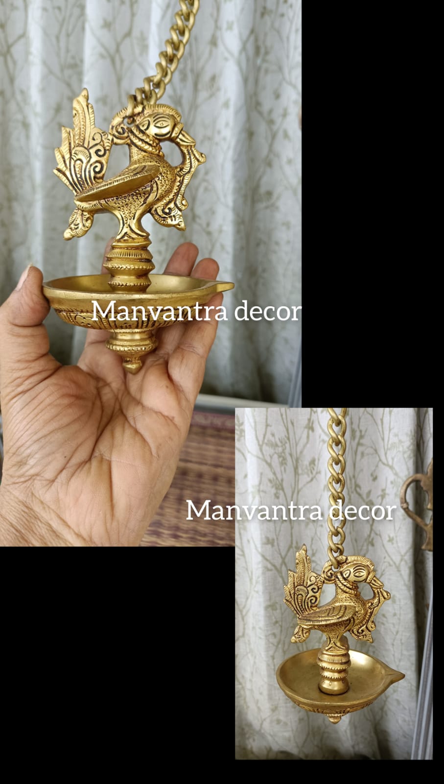 Hanging diya