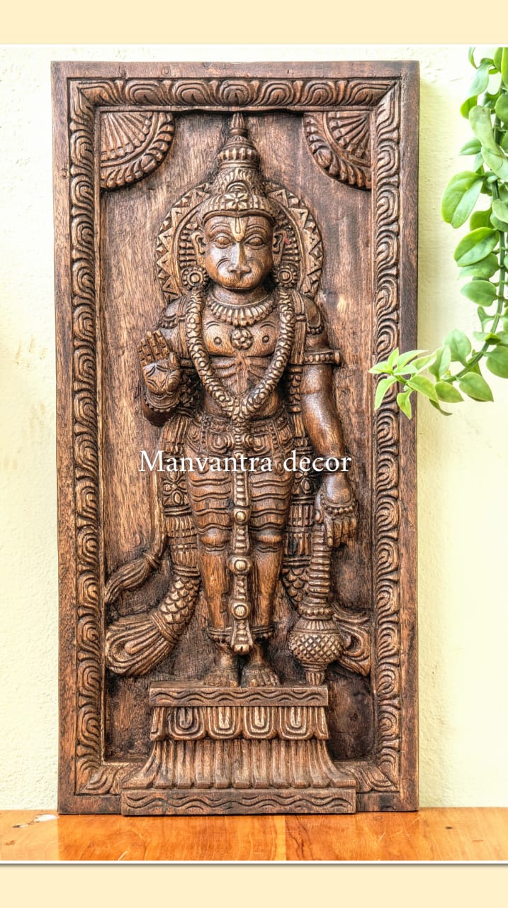 Hanuman Panel wooden