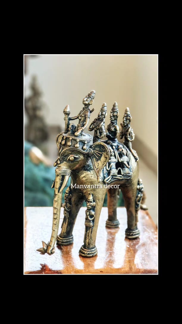 Elephant statue tribal