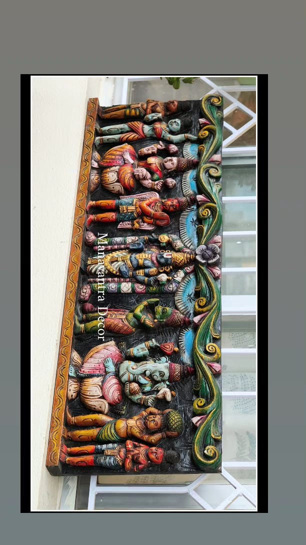 Wooden Balaji panel