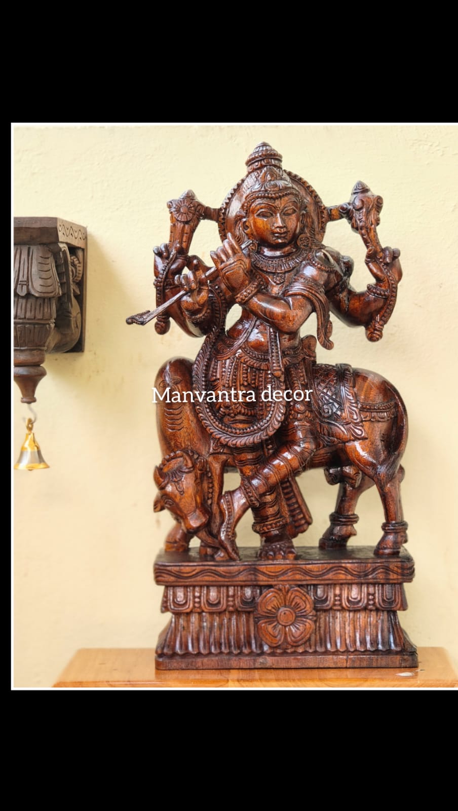 Krishna with cow