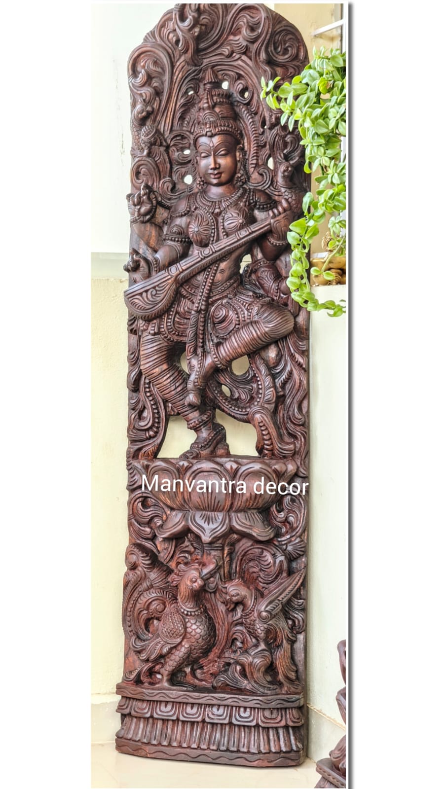 5 feet Saraswathi panel