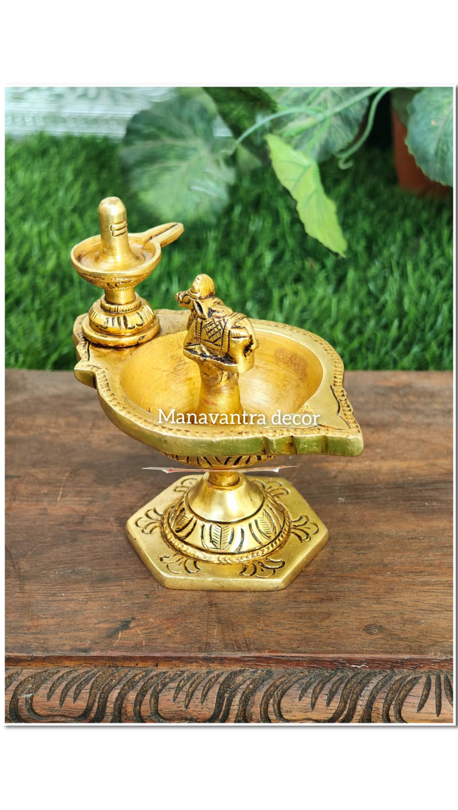 Diya - shivling nandi
