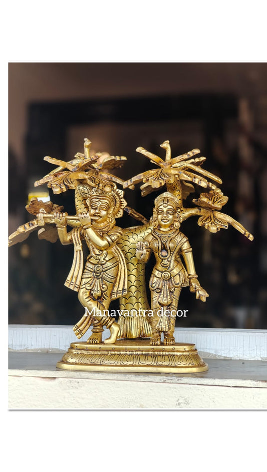 Tree Radha Krishna idol