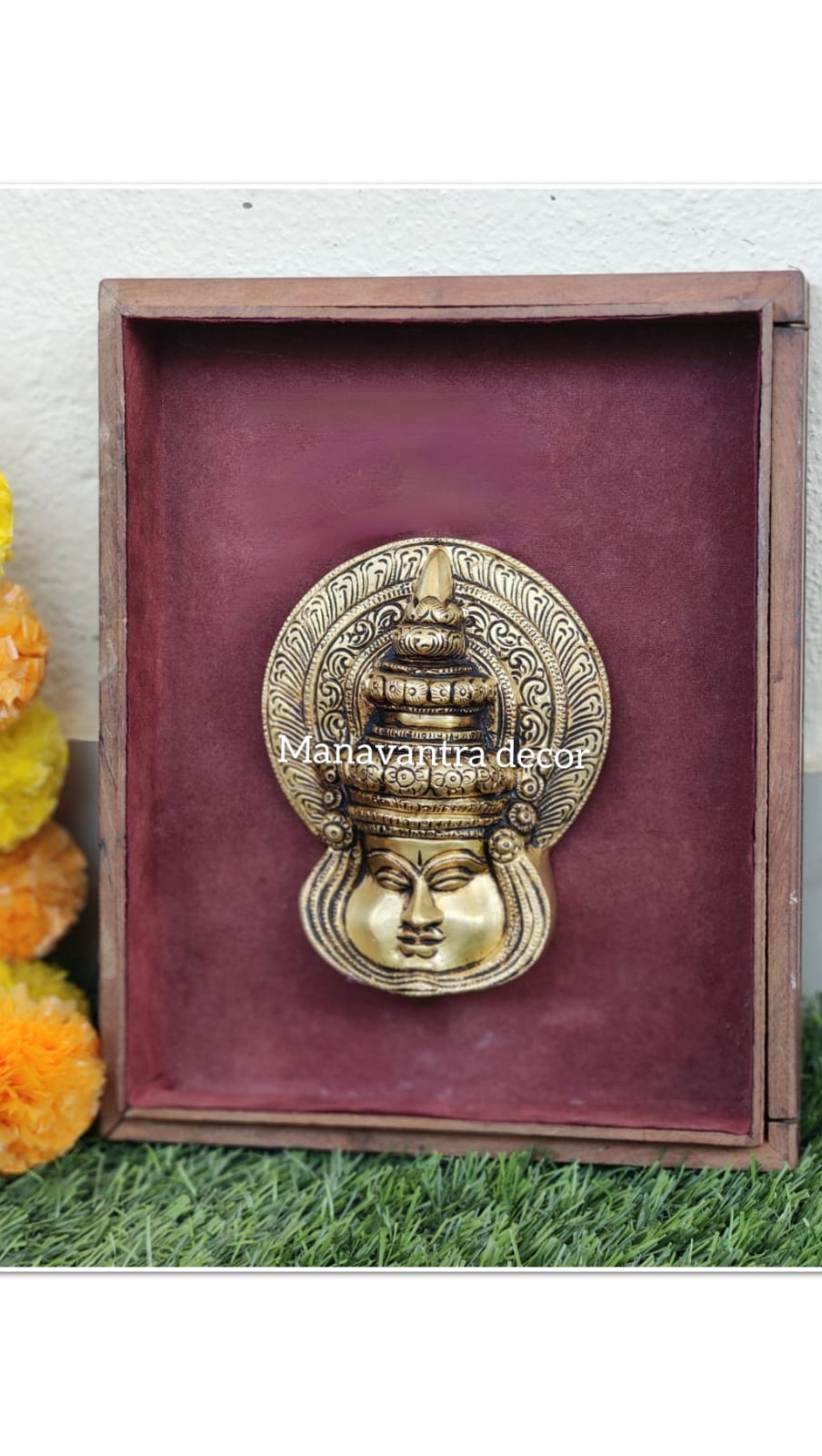 Kathakali face wall hang