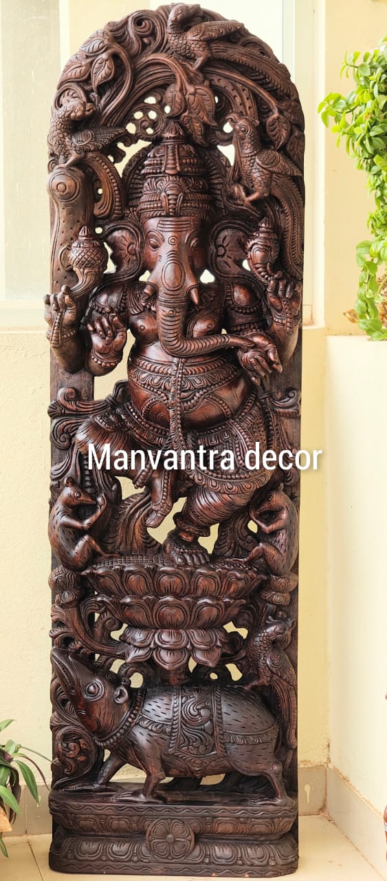 5 feet Ganesh Wall panel