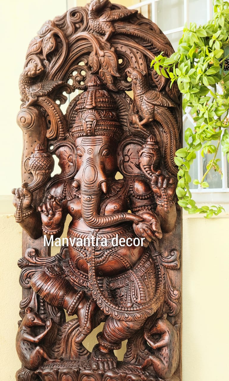 5 feet Ganesh Wall panel