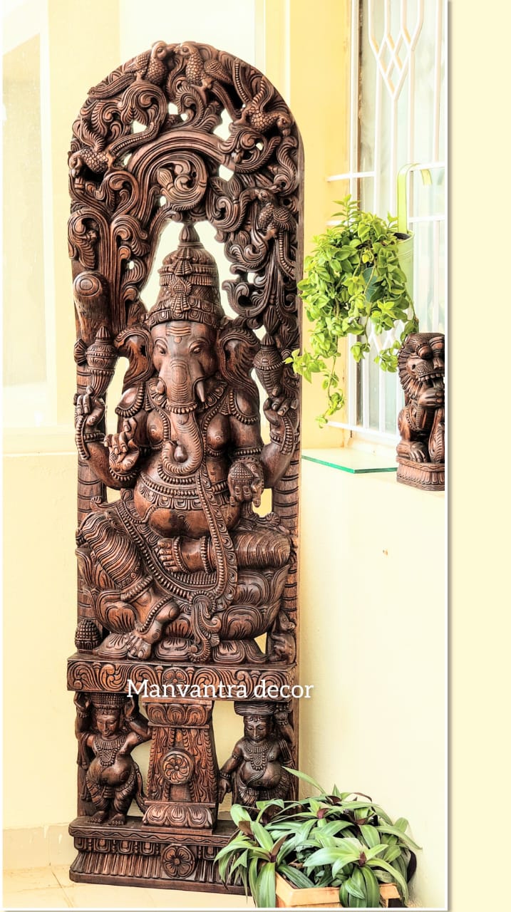6 feet Ganesh Wall panel