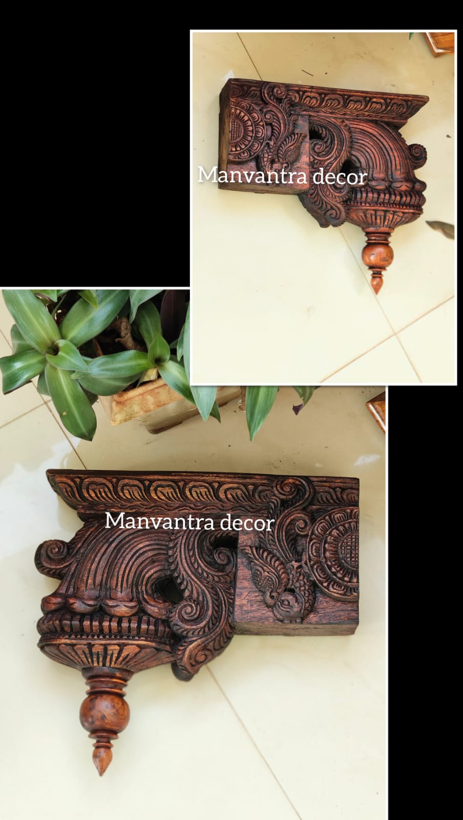 Decorative corbel pair