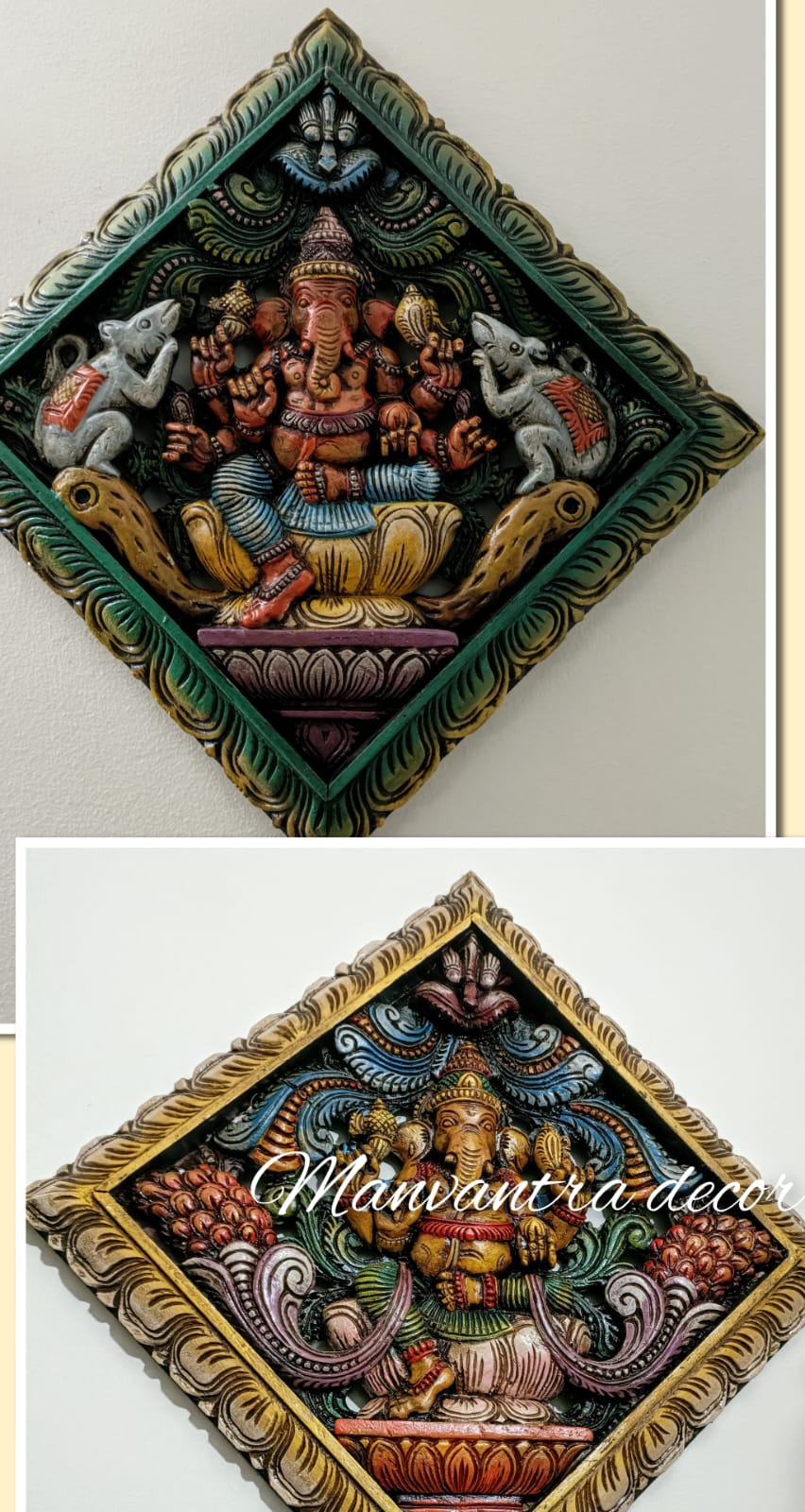 1.5 feet Ganesha Wall panel