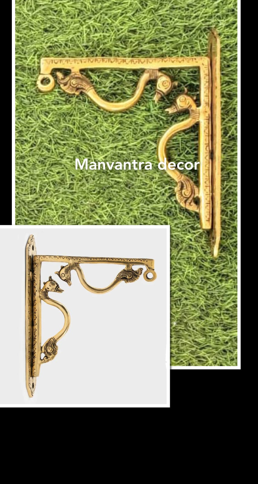Brass bracket