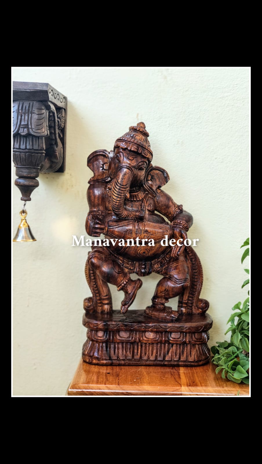 Ganesha idol 1.5 ft. Ht.