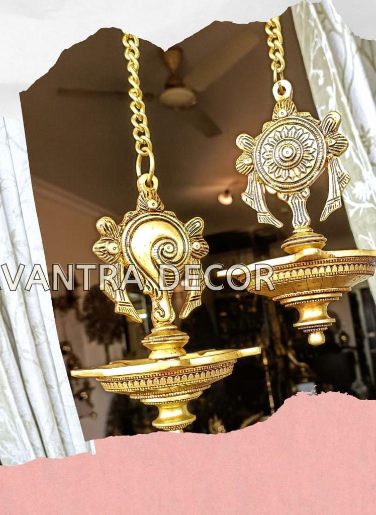 Shanku chakra diya set