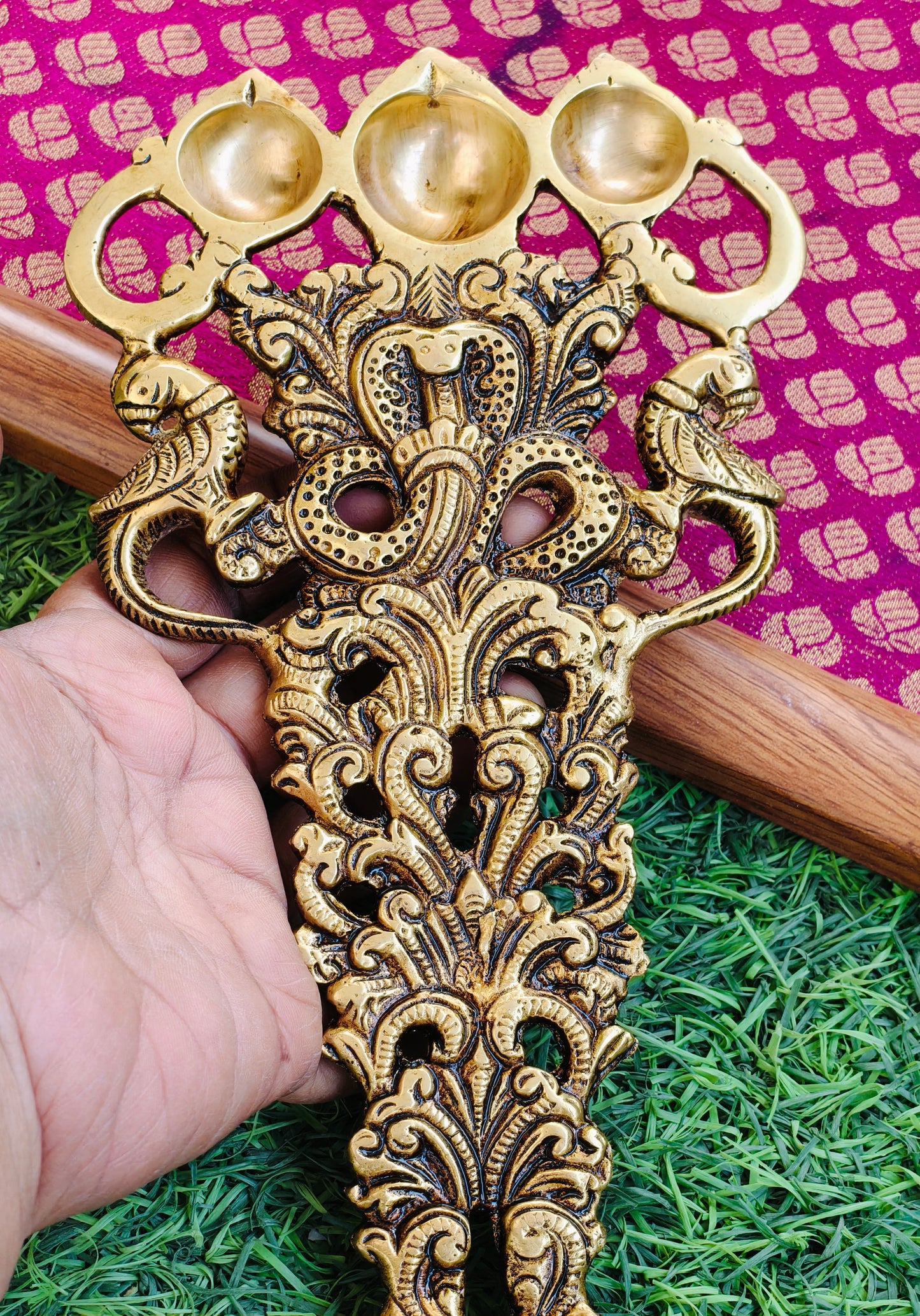 Arthi diya spoon