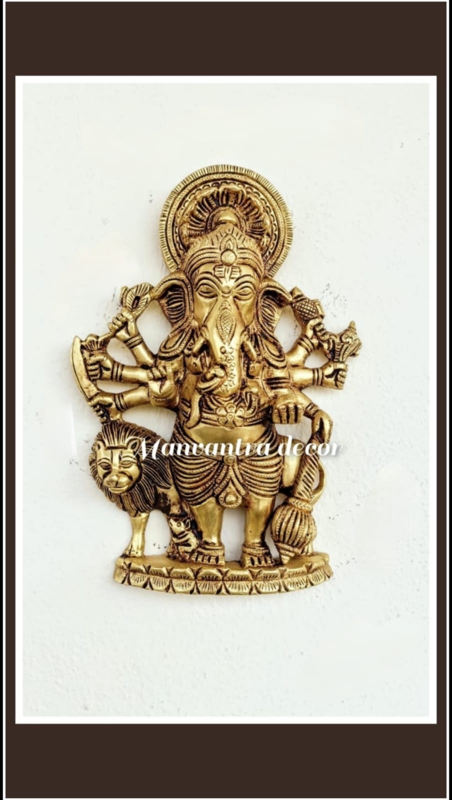 Drishti Ganesha, wall Hanging..