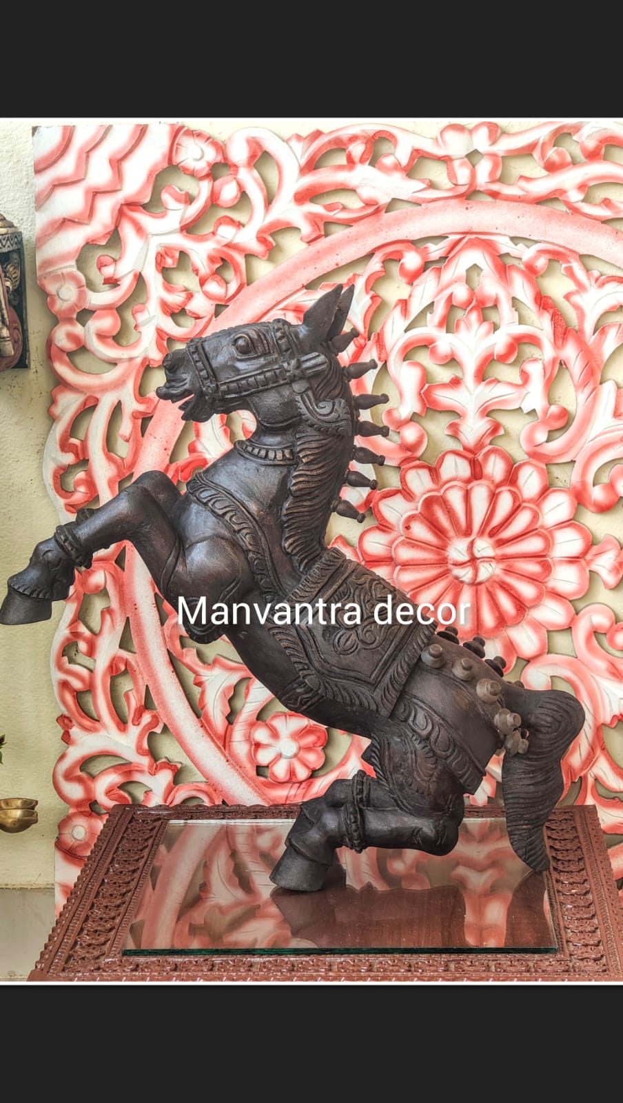 Galloping horse statue