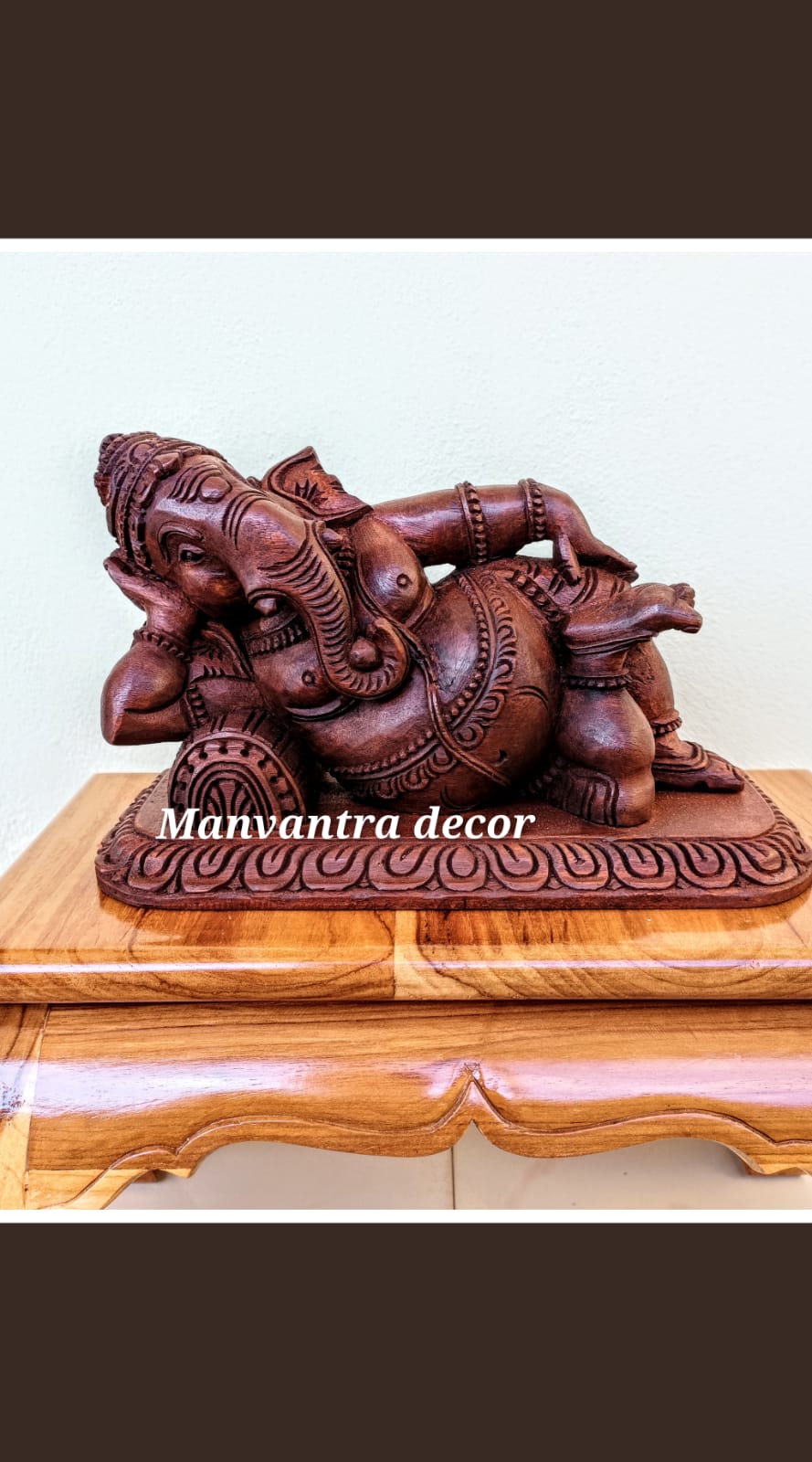 Ganesha idol (resting)