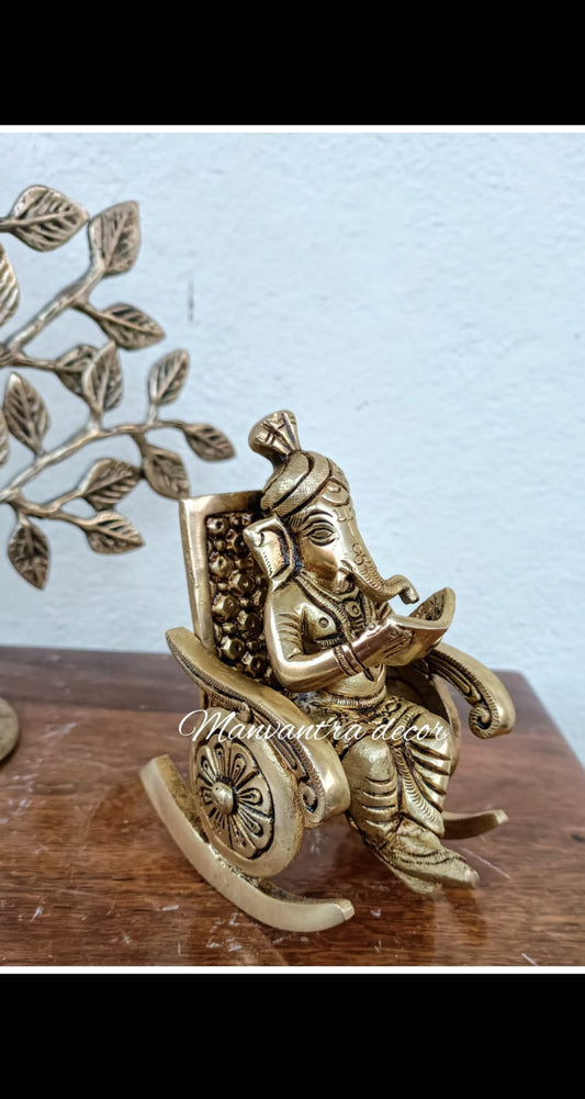 Ganesha on chair