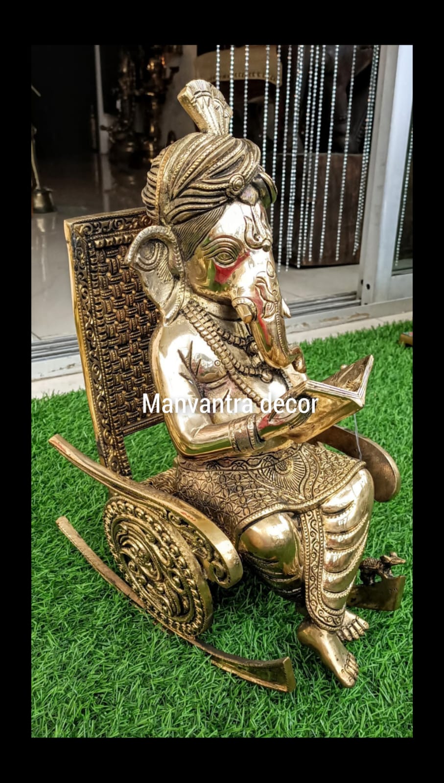 Ganesha on chair