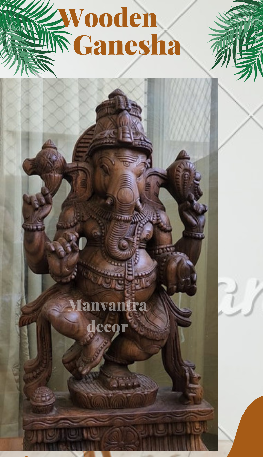 Ganesha idol 2 ft.ht.
