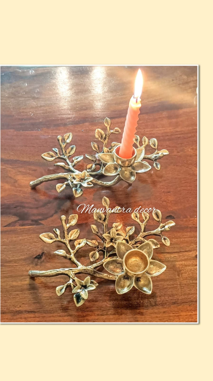 Brass Candle Holder