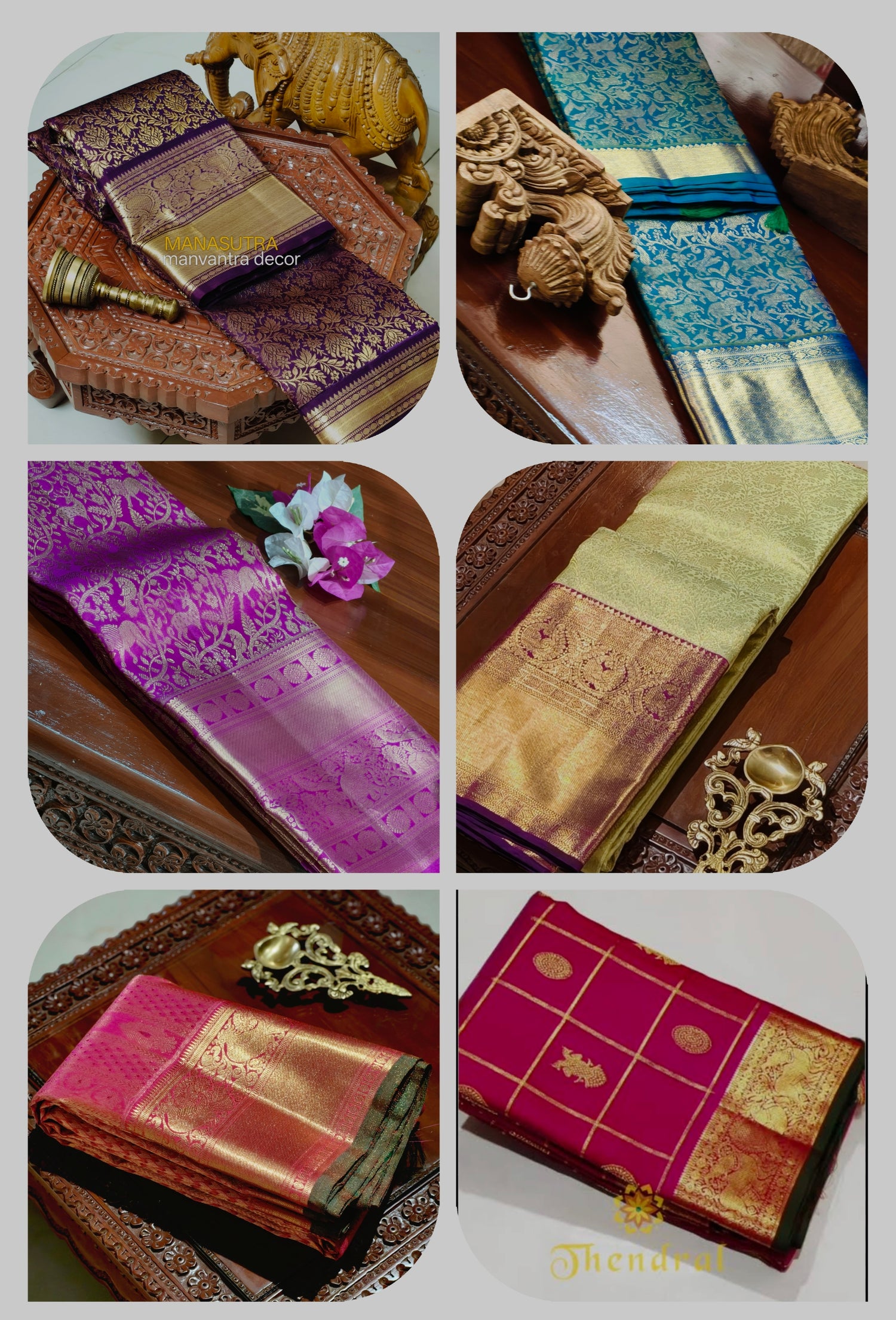 Pure Silk/Zari Sarees - Manasutra