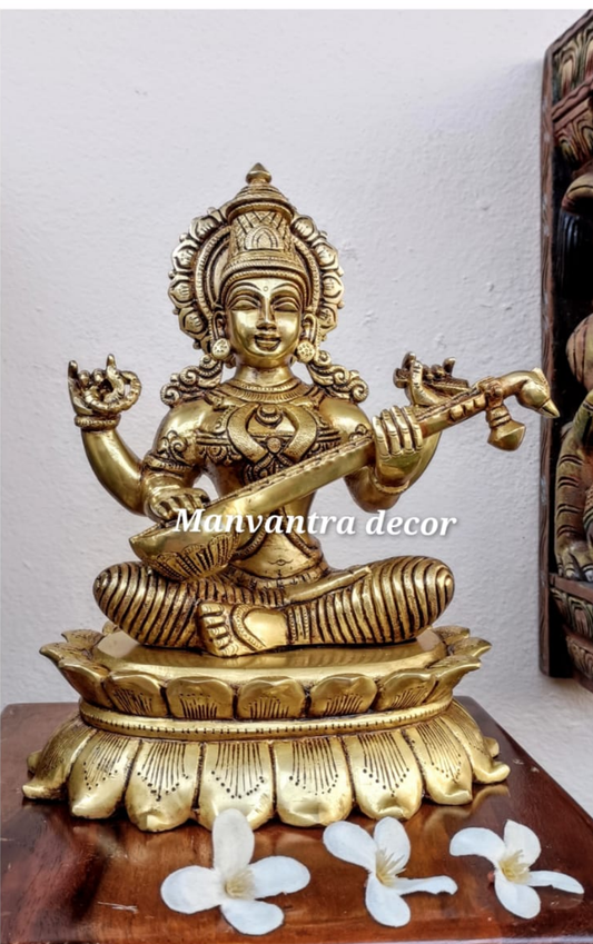 Saraswati idol.