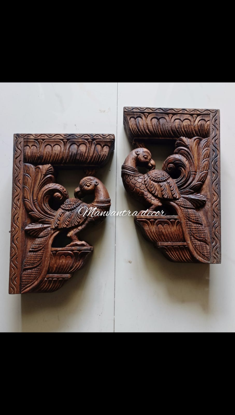 Wooden corbels