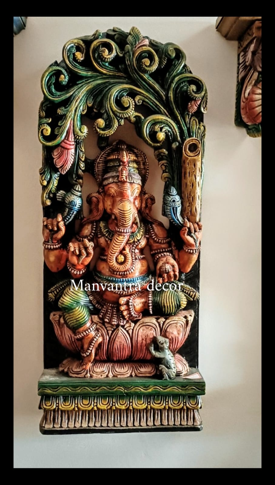 3 feet Ganesha wall panel