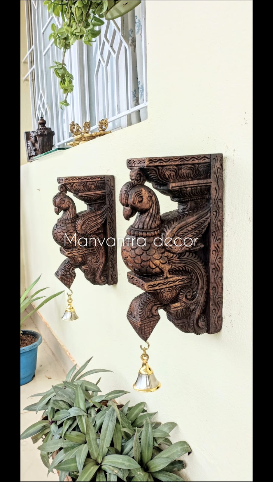 Parrot brackets pair