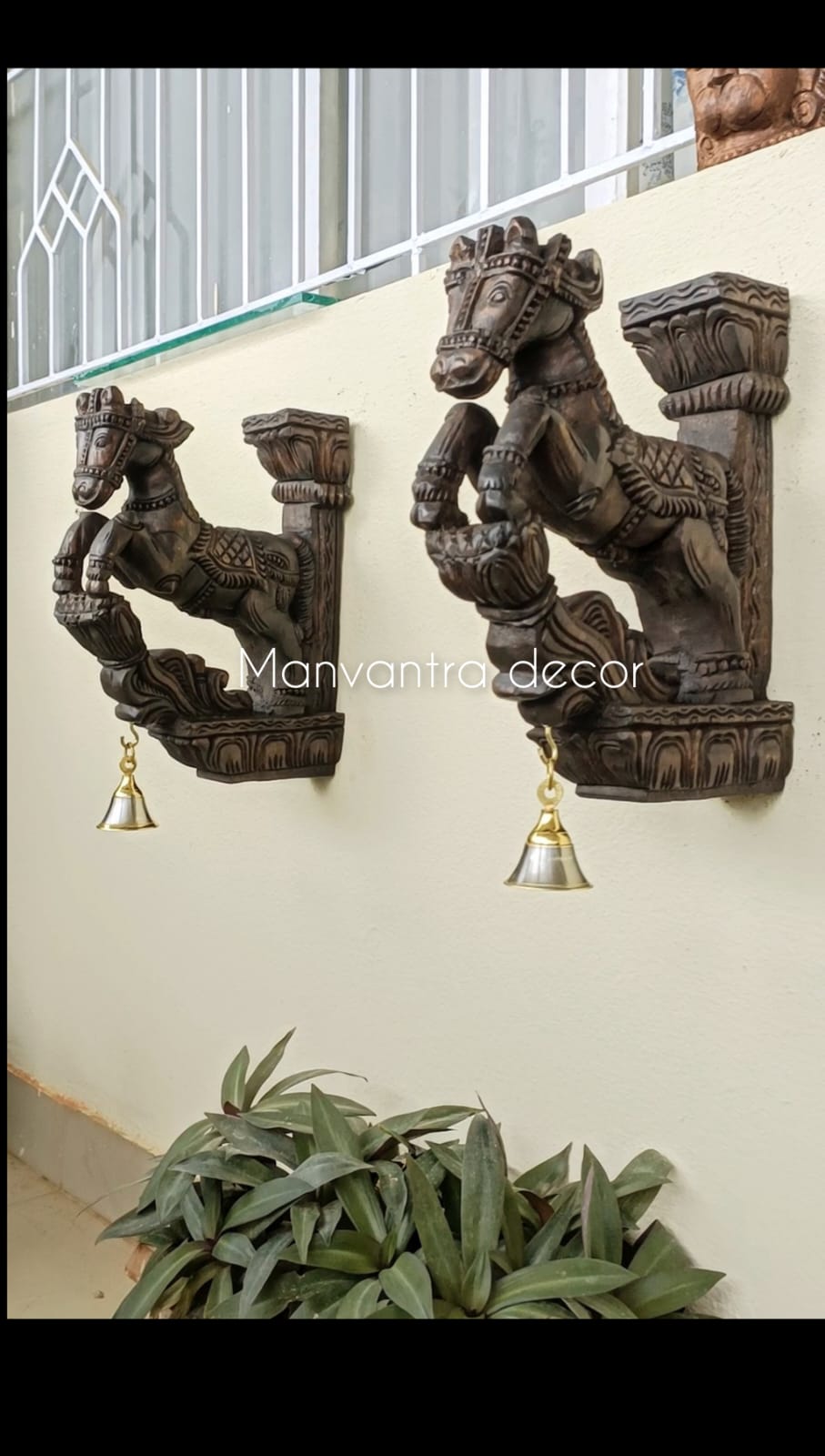 Horse Corbels pair