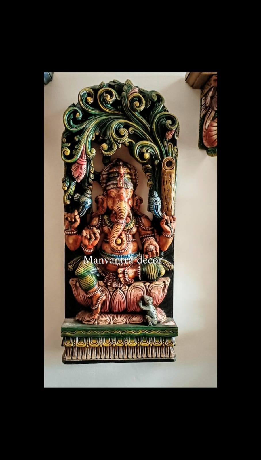 3 feet Ganesha wall panel