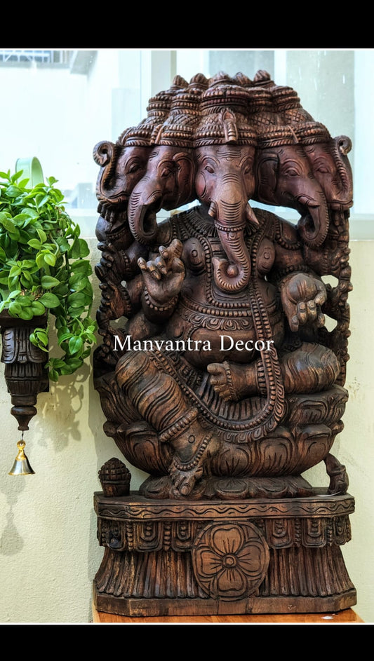 Panchmukhi ganesha