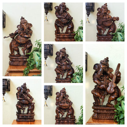 Musical Ganesh idols