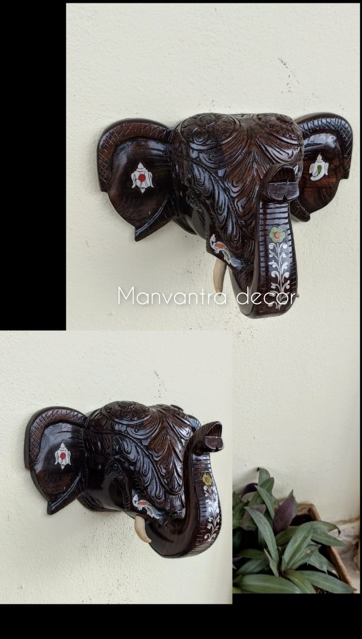 Elephant wall hang