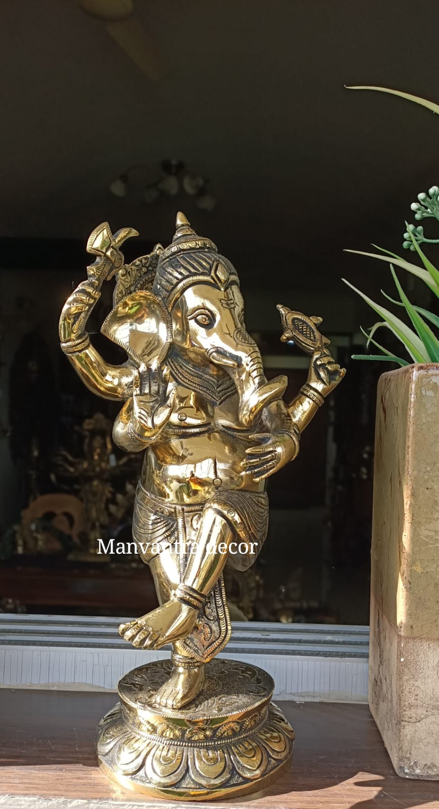 Dancing Ganesha idol