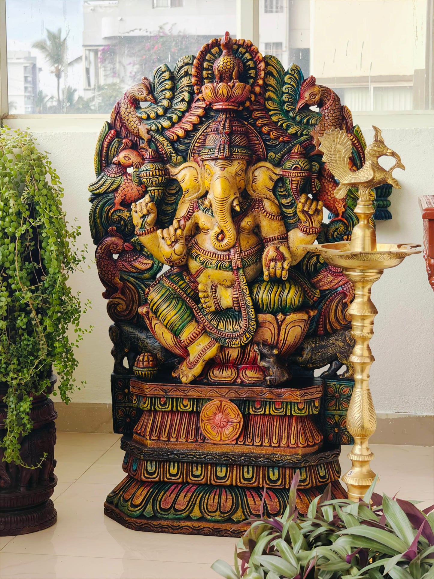 Ganesha idol 4 ft. Ht.