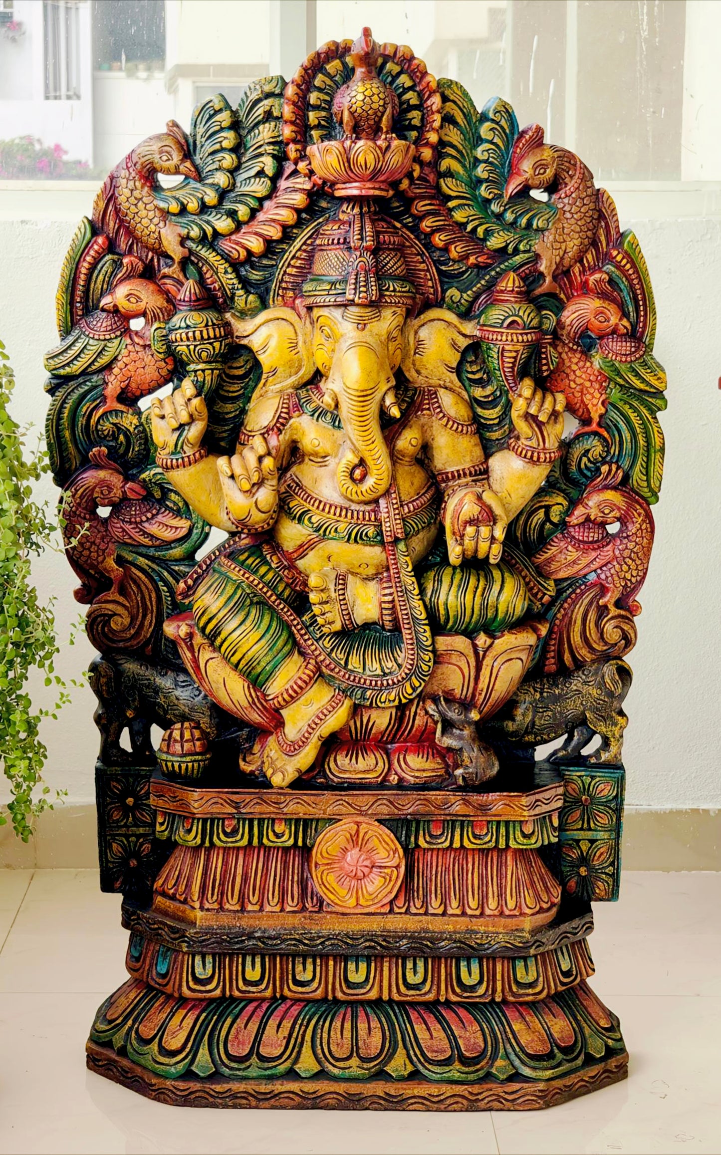 Ganesha idol 4 ft. Ht.