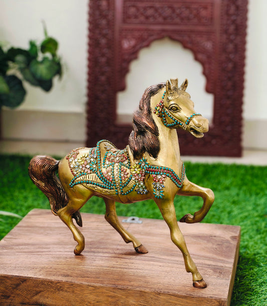 Horse statue