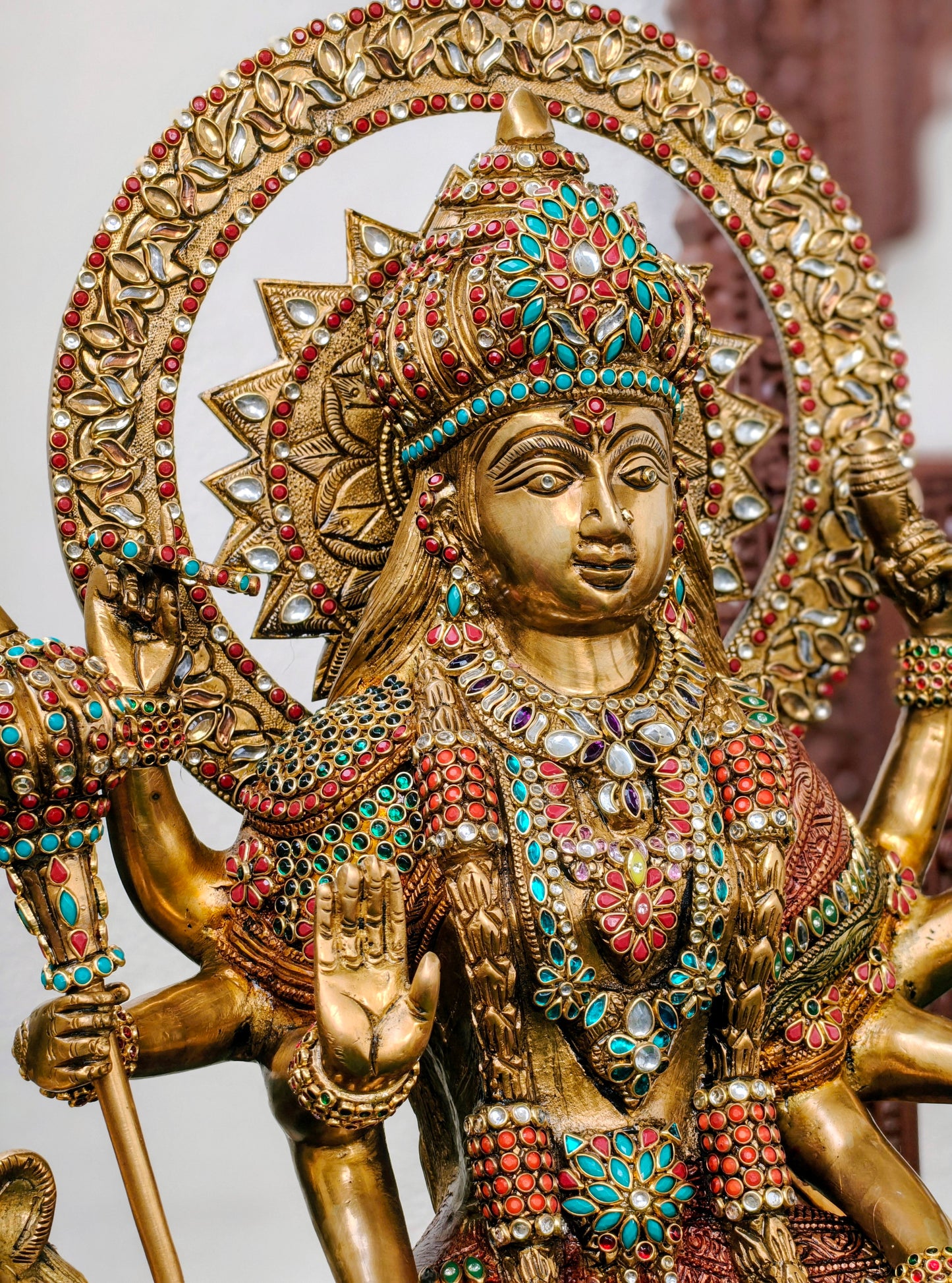 Durga idol