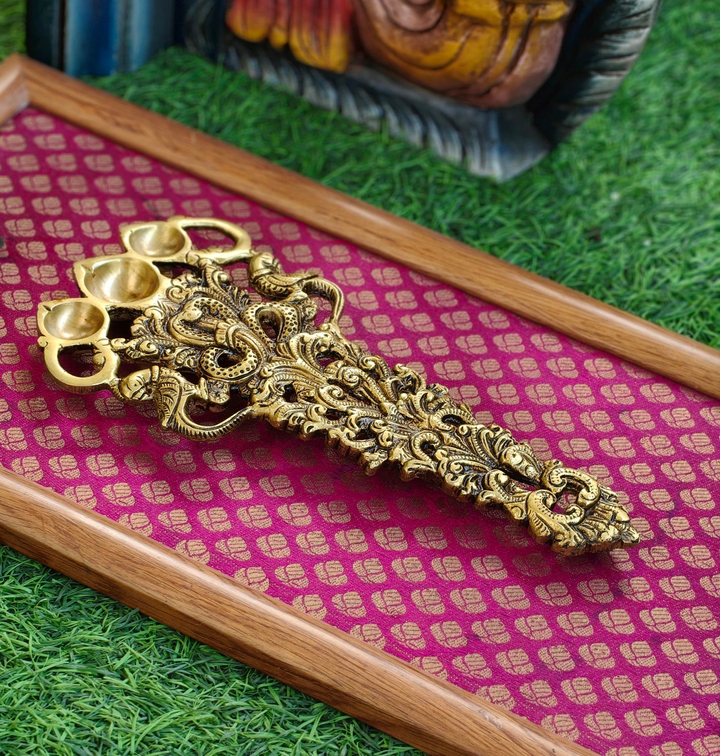 Arthi diya spoon