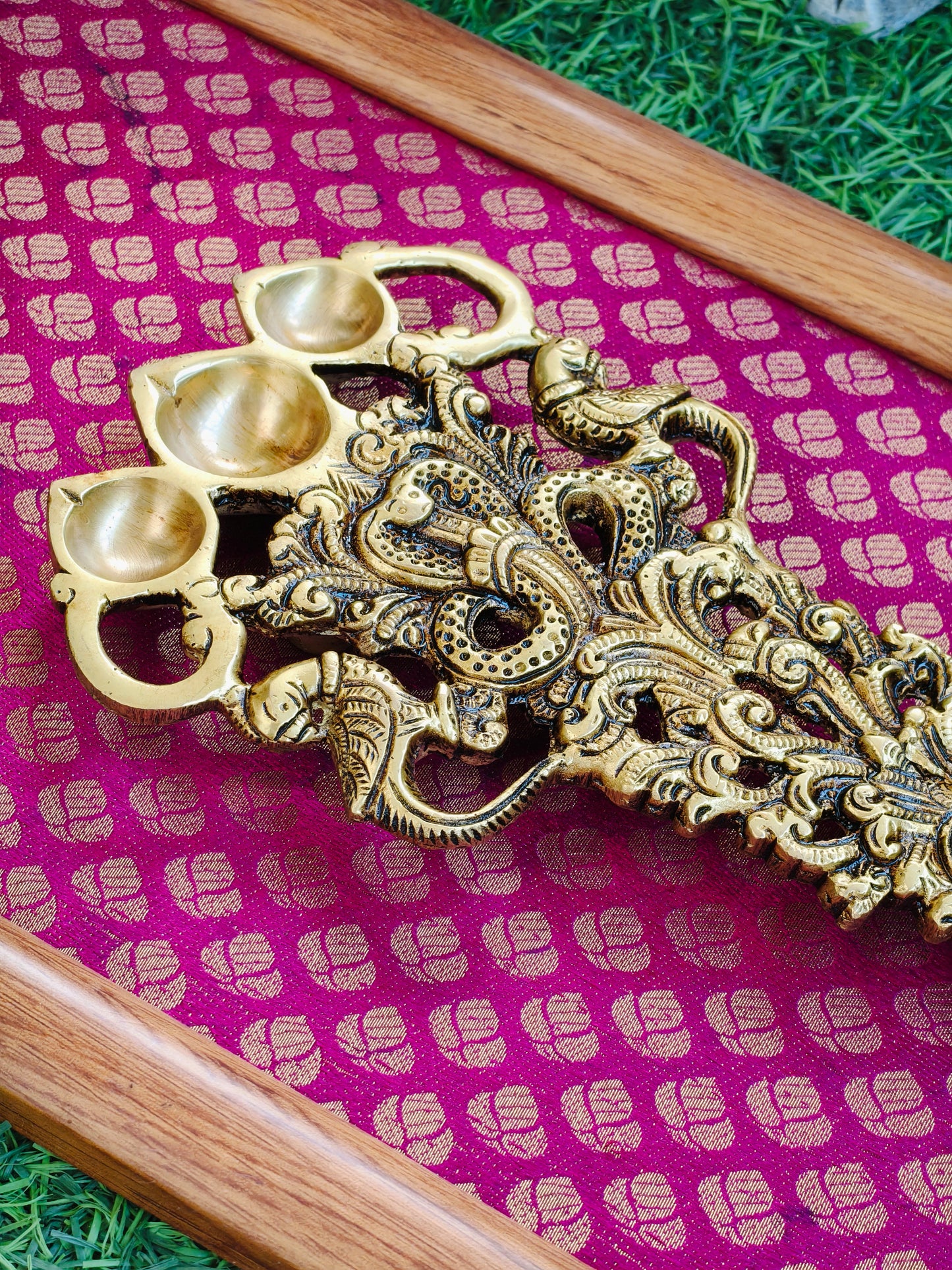 Arthi diya spoon