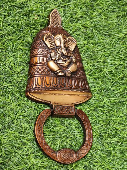 Door knocker Ganesh antique finish